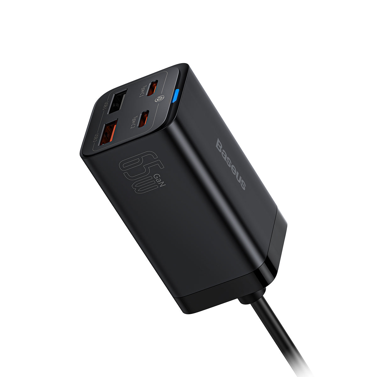 Baseus GaN3 Pro Ładowarka biurkowa 4-portowa 65W