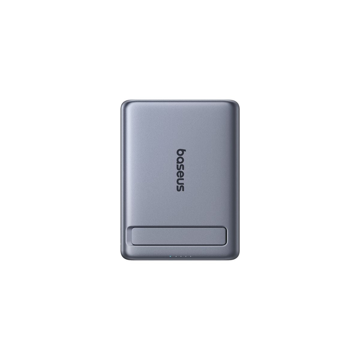 Baseus PicoGo AM31 Mini Magnetyczny Powerbank ze Stojakiem 20W 5000mAh szary