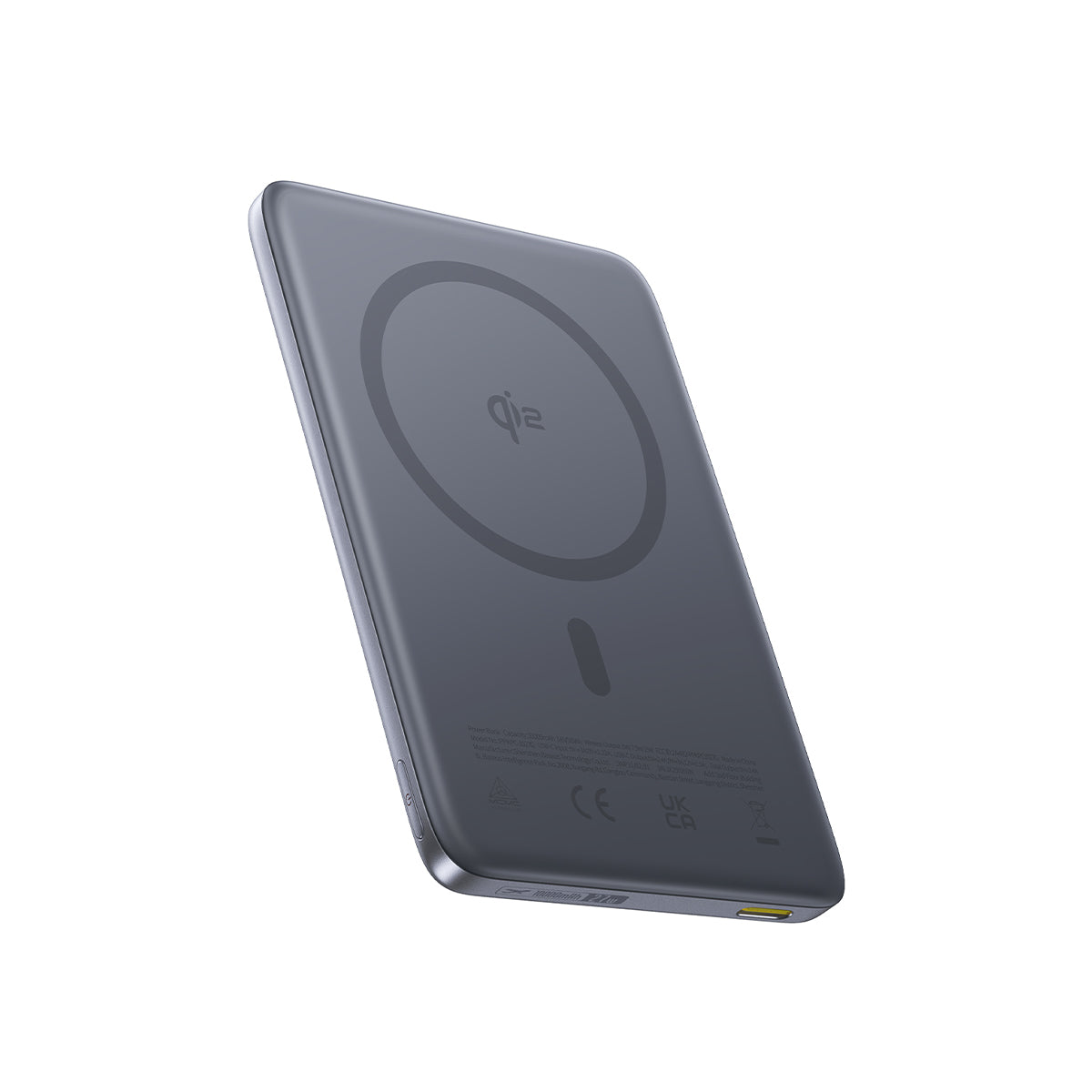 Baseus PicoGo Ultracienki Magnetyczny Powerbank Qi2 10000mAh szary