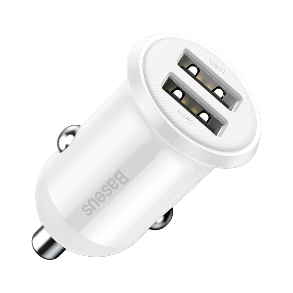 Baseus Grain Pro ładowarka samochodowa 2x USB 4,8 A