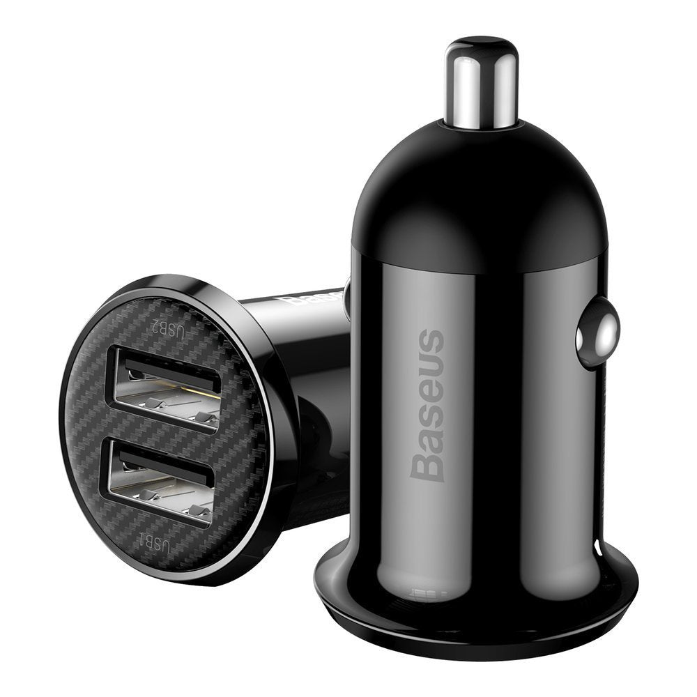 Baseus Grain Pro ładowarka samochodowa 2x USB 4,8 A
