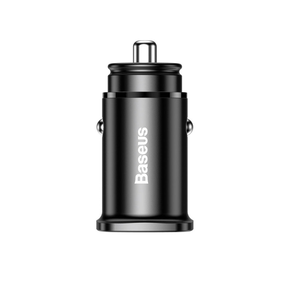 Baseus Square PPS Inteligentna ładowarka samochodowa USB QC 4.0 / USB-C PD 3.0 SCP 30W