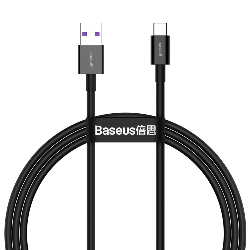 Baseus Superior kabel USB - USB Typ C 66 W Huawei SuperCharge SCP 1 m