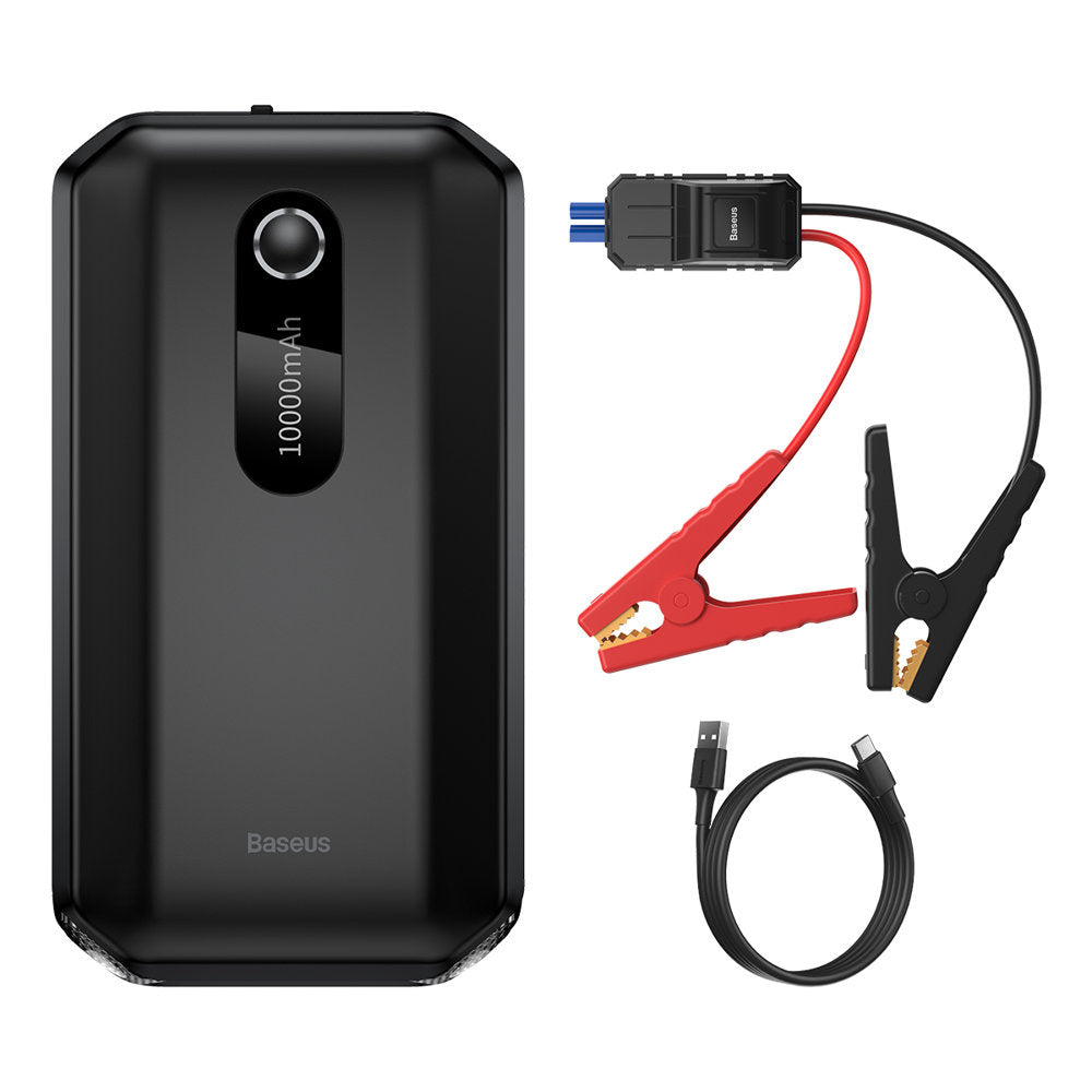 Baseus Power Starter Jump Starter urządzenie rozruchowe 10000mAh 12V (1000A / 500A)