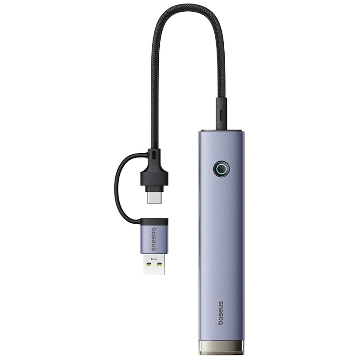 Hub USB-A/USB-C Baseus UltraJoy Series 4xUSB-A 3.1 1xUSB-C 5V