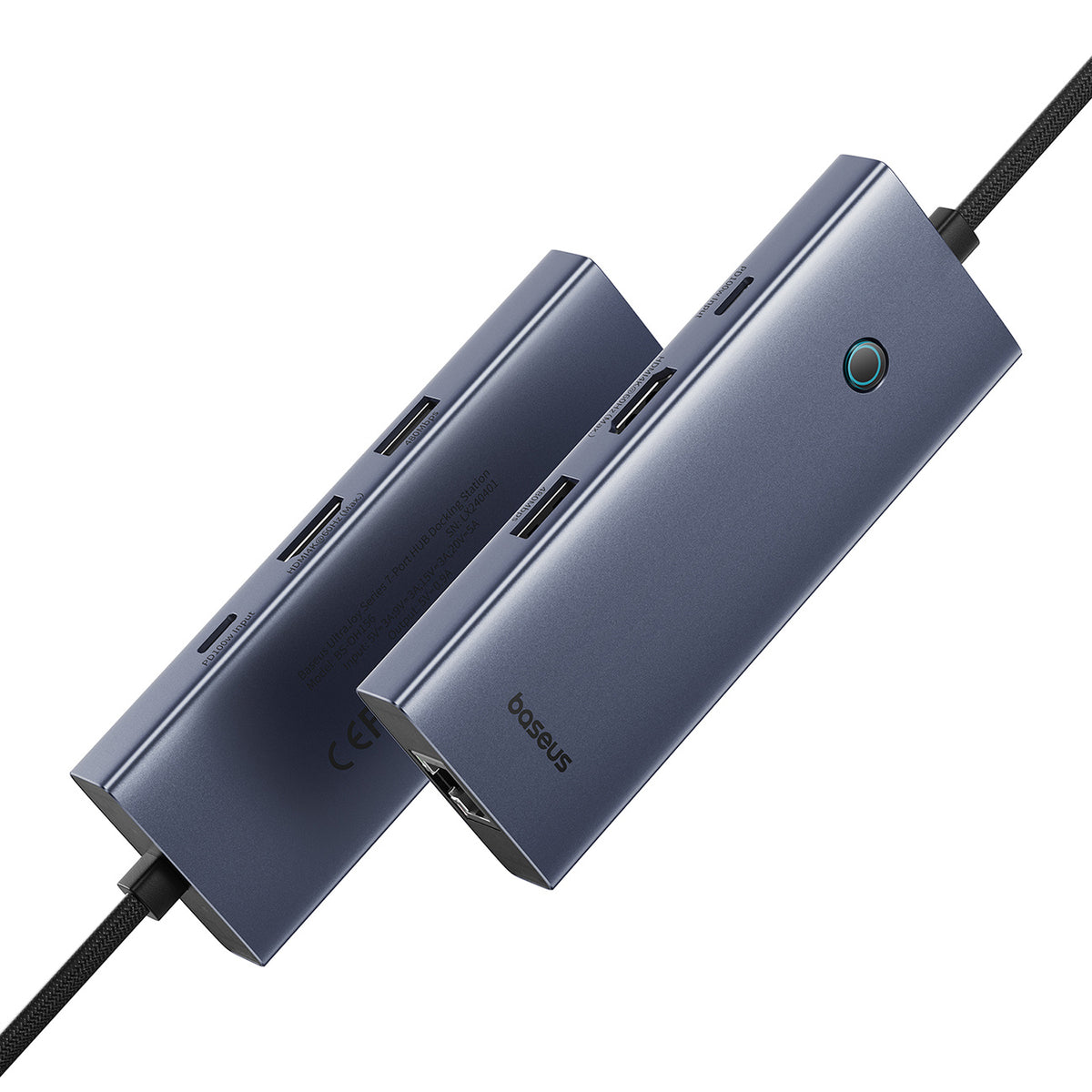 Baseus UltraJoy Series Hub USB-C 7w1 HDMI 4K 60Hz USB-A 3.1 USB-C 3.1 PD 100W RJ45
