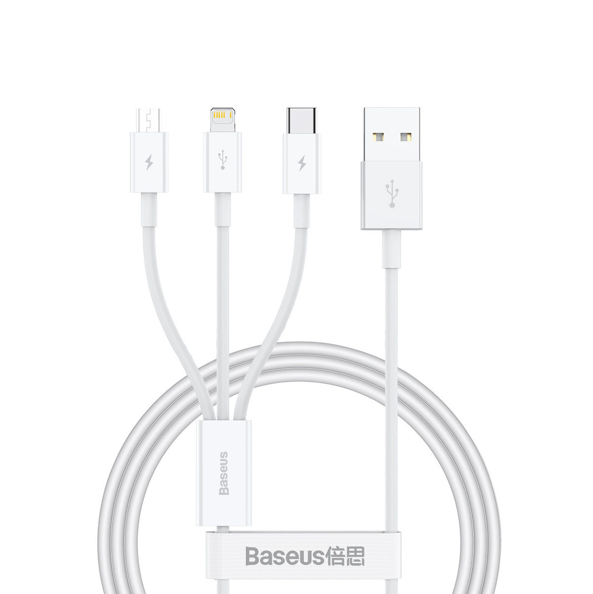 Baseus Superior Series Kabel USB-A - USB-C / Lightning / micro USB 3.5A 1m