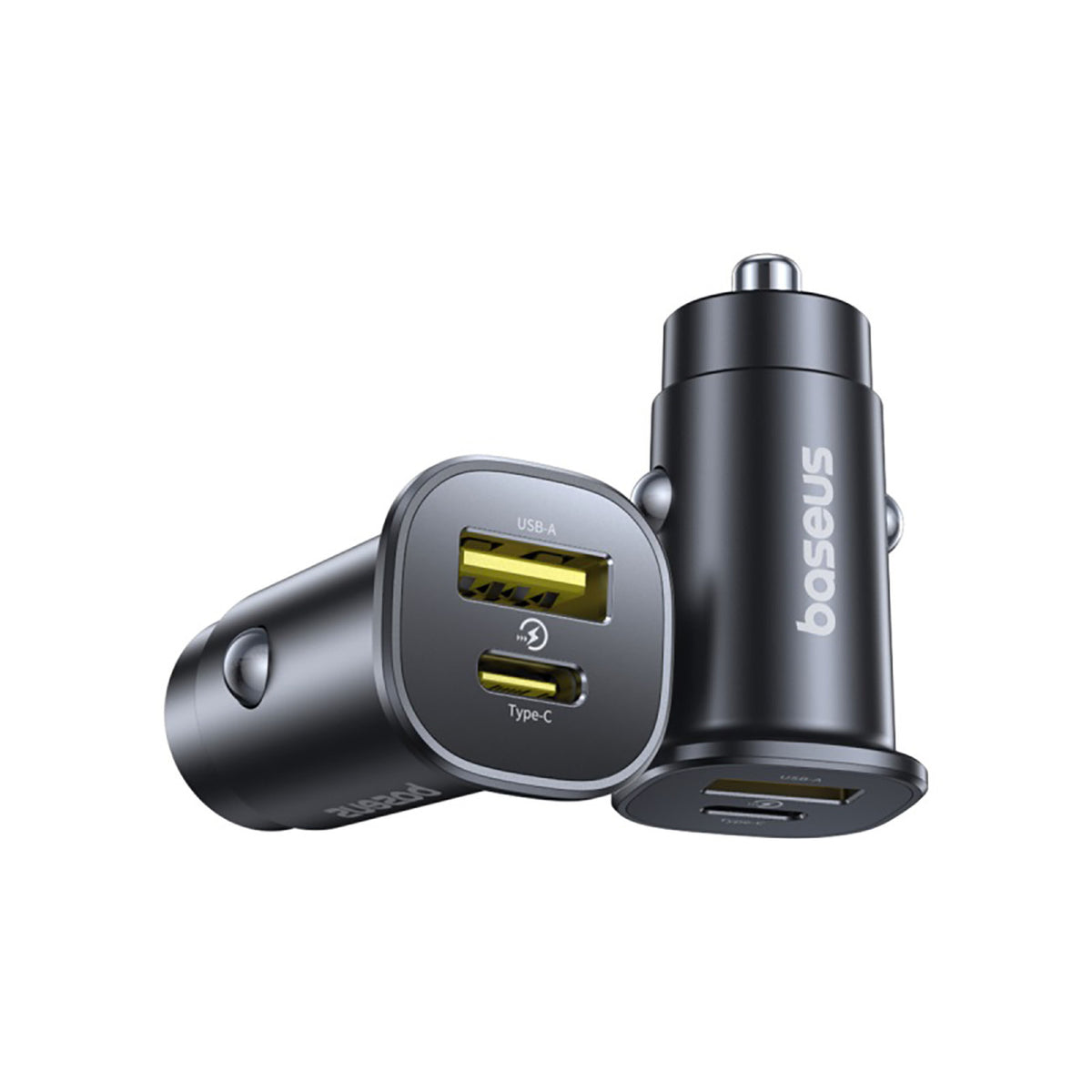 Ładowarka samochodowa Baseus GoTrip USB-C / USB-A 30W