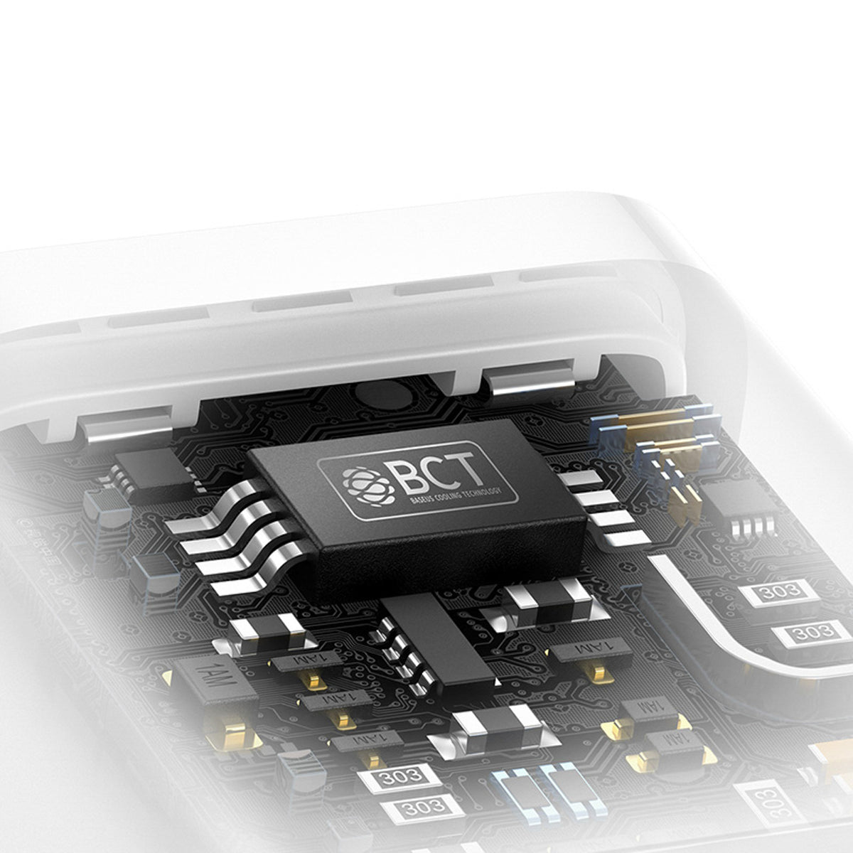 Baseus GaN5 Ładowarka sieciowa USB-C 30W z kablem USB-C 100W 1m