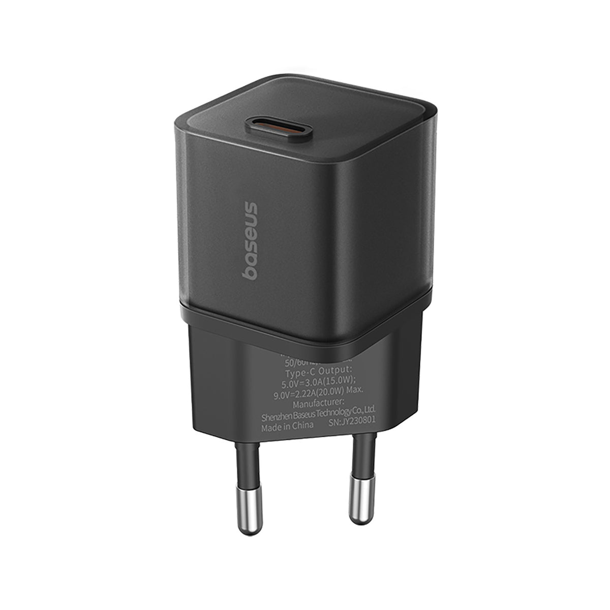 Baseus GaN5S Ładowarka sieciowa 20W 1× USB-C