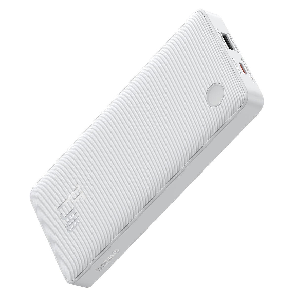 Powerbank Baseus Airpow Lite 10000mAh 15W z kablem Baseus Simple USB-A – USB-C 30cm