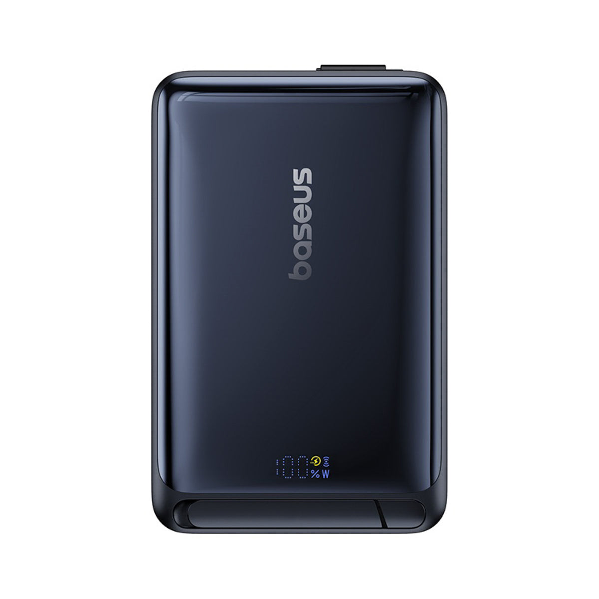 Powerbank Baseus Nomos 10000mAh 30W Qi2 z podstawką kompatybilny z MagSafe z wbudowanym kablem USB-C