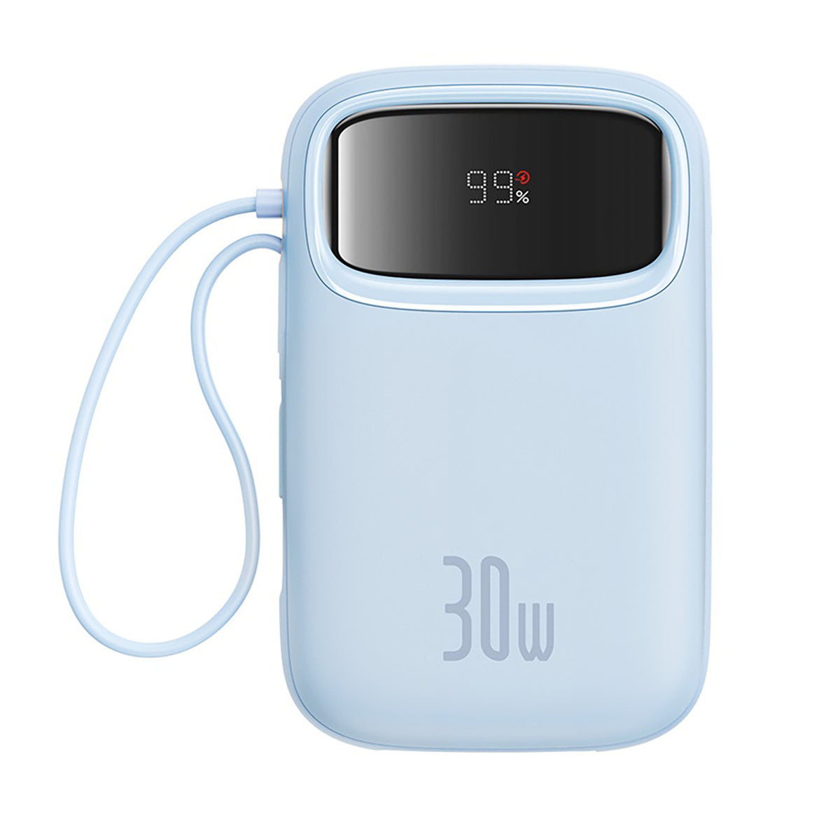 Powerbank Baseus QPow 2 30W 10000mAh z wbudowanymi kablami USB-C