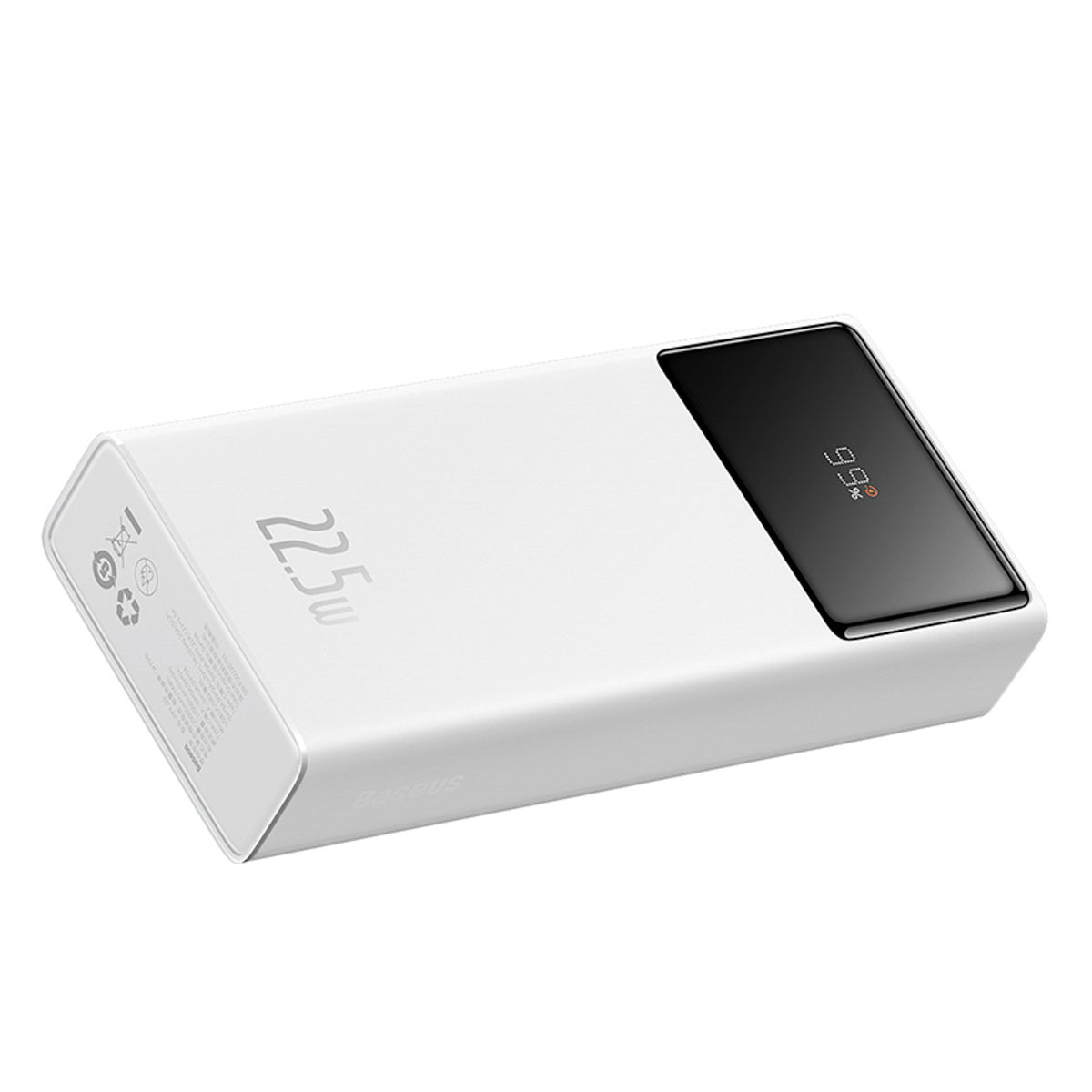 Powerbank Baseus Star-Lord 20000mAh 22,5W z wyświetlaczem cyfrowym i kablem USB-C 3A 30cm