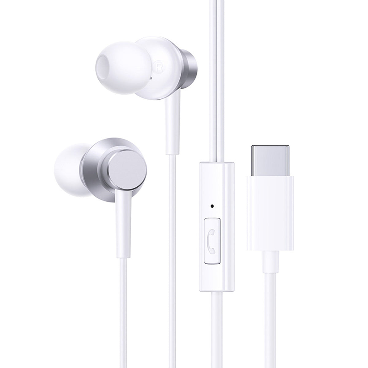 Słuchawki przewodowe Baseus Encok CZ11 dokanałowe USB-C