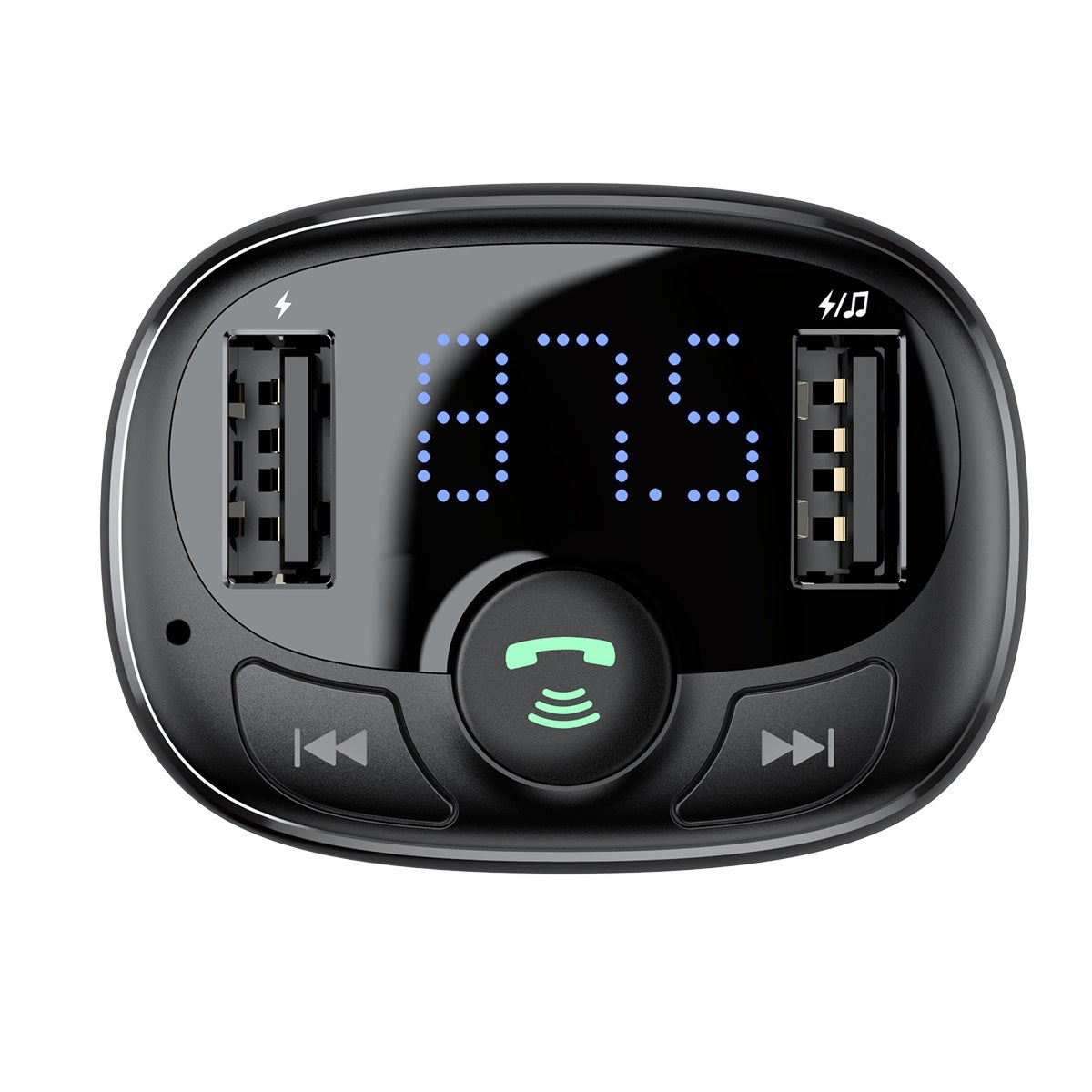 Baseus S-09A Transmiter FM Bluetooth / ładowarka samochodowa (Overseas Edition)