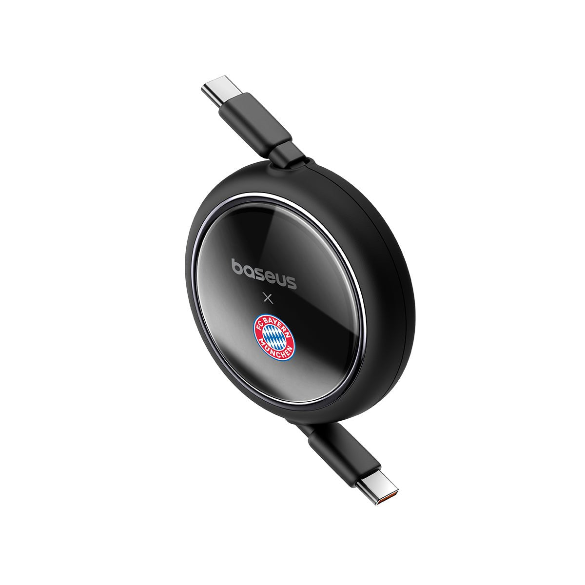 Baesus FC Bayern Free2Pull Mini Retractable USB-C Cable 100W