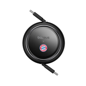 Baesus FC Bayern Free2Pull Mini Retractable USB-C Cable 100W