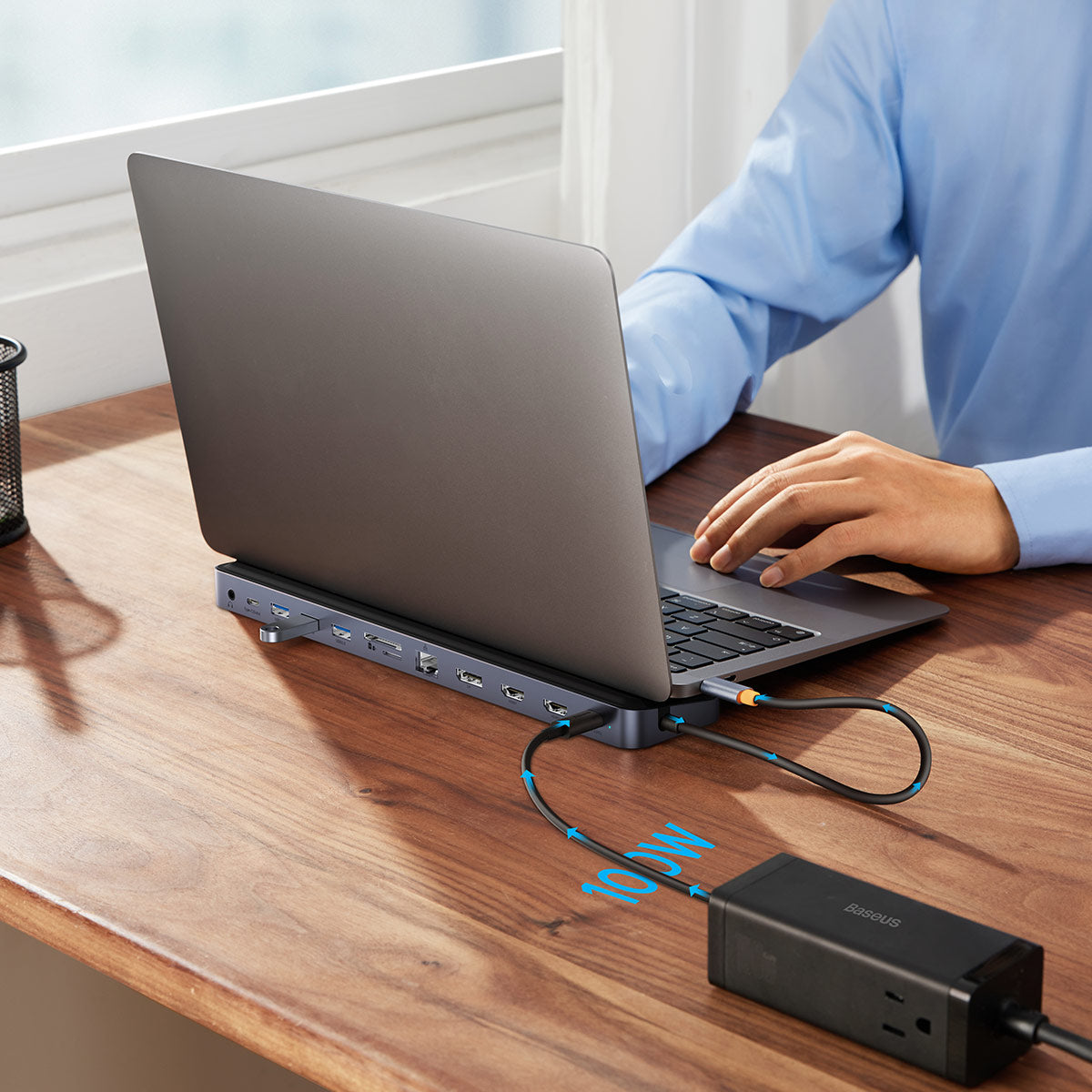 Baseus Hub USB-C do laptopa 12 w 1