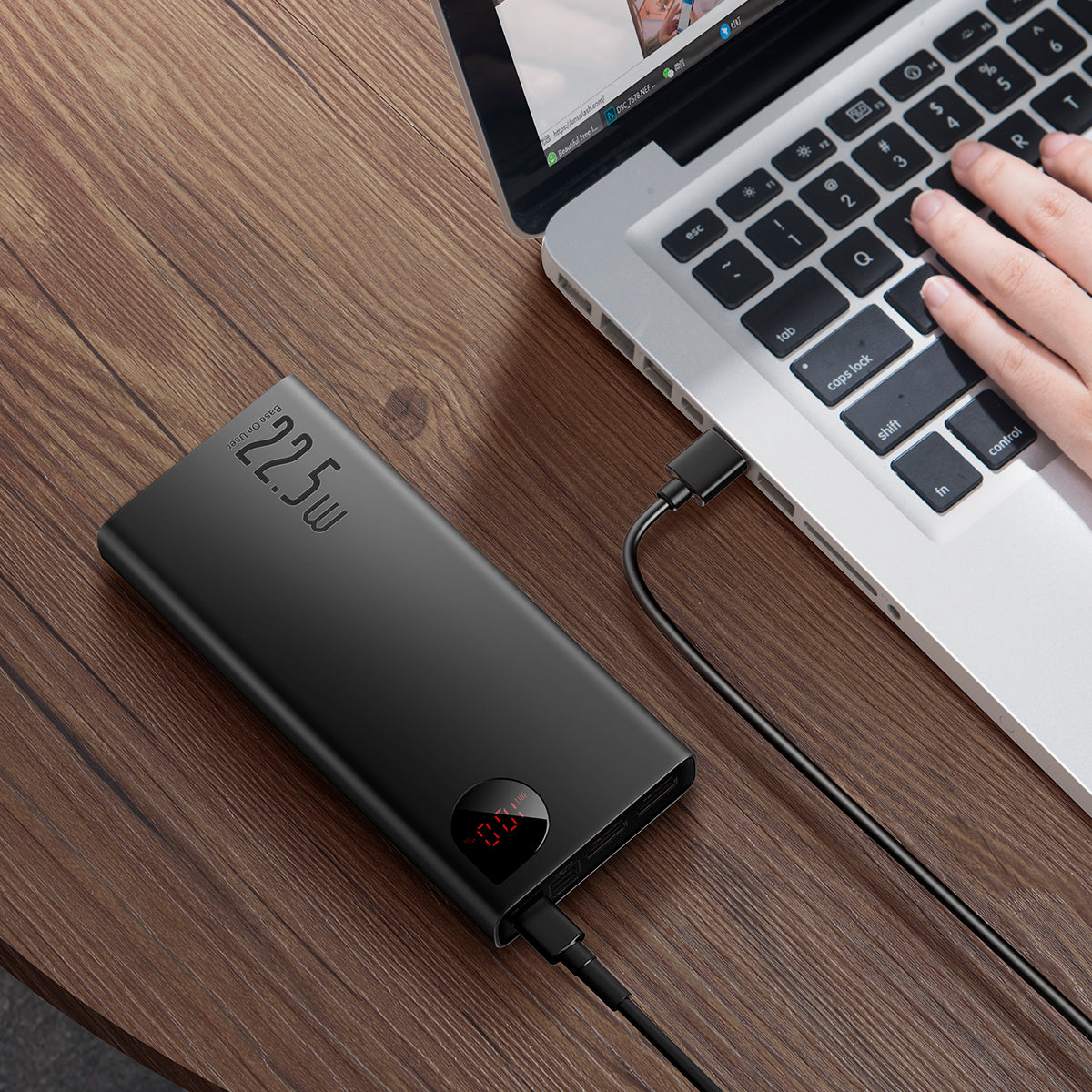 Baseus Adaman Power Bank 22.5W 20000mAh For Free Gift