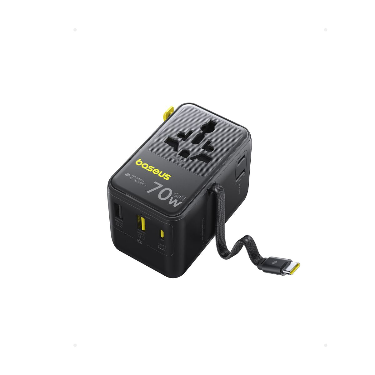 Baseus EnerCore CG11 Universal Travel Adapter 2AC+2U+2C 70W
