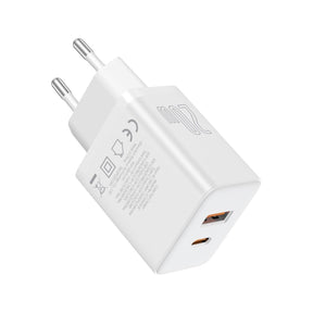 Baseus Cube 2 Ports Fast Charger 20W