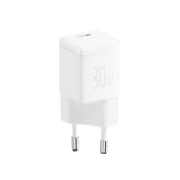 Baseus Cube Pro USB-C Fast Charger 30W For Free Gift White