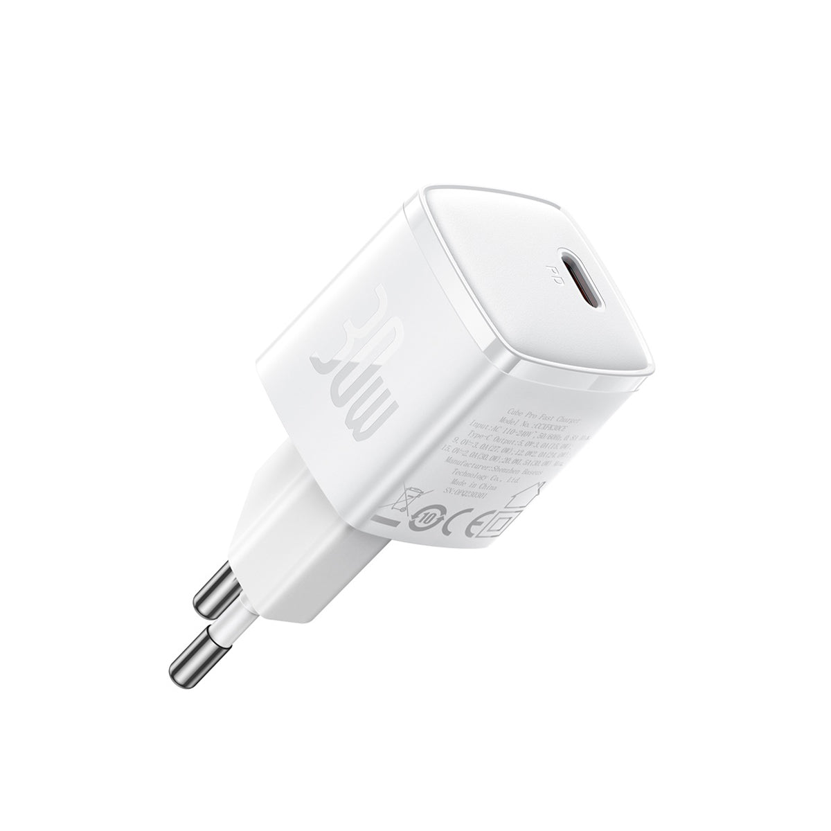 Baseus Cube Pro USB-C Fast Charger 30W For Free Gift