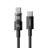 Baseus Display 2 Fast Charging Data Cable USB-C to USB-C 100W