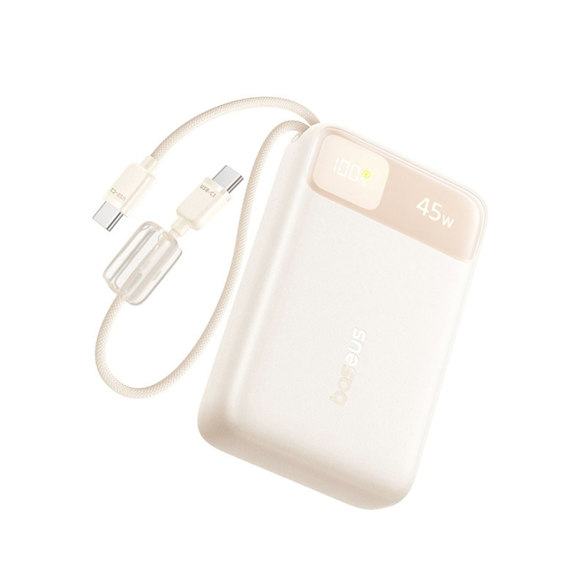 Baseus EnerFill FC11 Power Bank with Cables 20000mAh 45W Beige