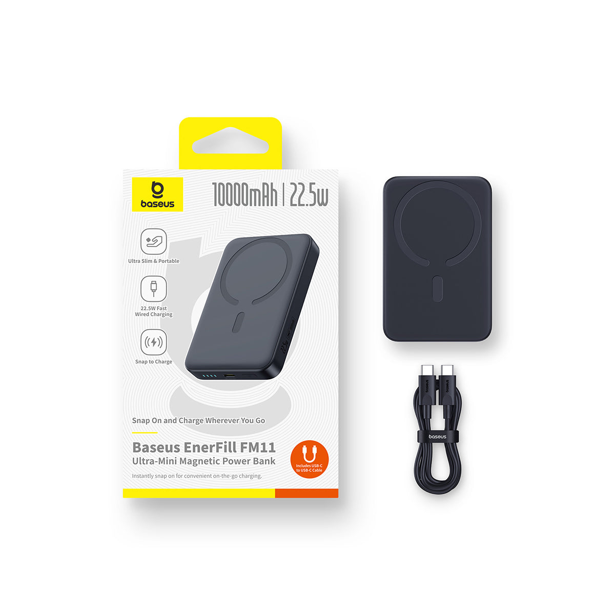 Baseus EnerFill FM11 Magnetyczny Powerbank 10000mAh 22.5W