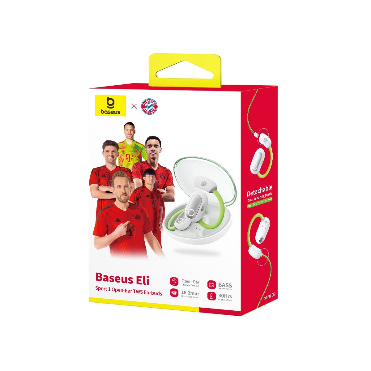 Baseus FC Bayern Eli Sport 1 Open-Ear TWS Earbuds