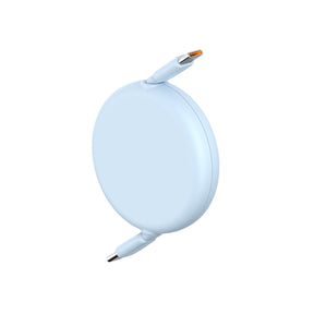 Baseus Free2Pull Mini Rozciągany Kabel USB-C 100W