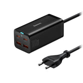 Baseus GaN3 Pro Ładowarka Biurkowa 4-portowa 100W – czarna