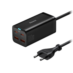 Baseus GaN3 Pro 4 Ports Desktop Charger 100W Black