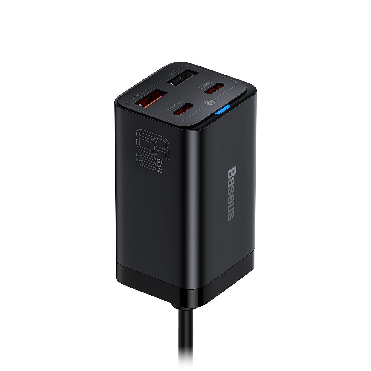 Baseus GaN3 Pro Ładowarka biurkowa 4-portowa 65W