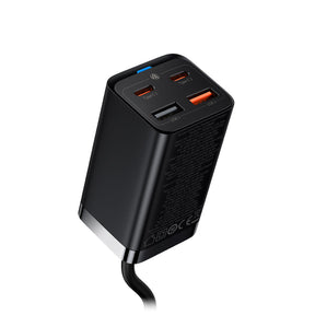 Baseus GaN3 Pro Ładowarka biurkowa 4-portowa 65W