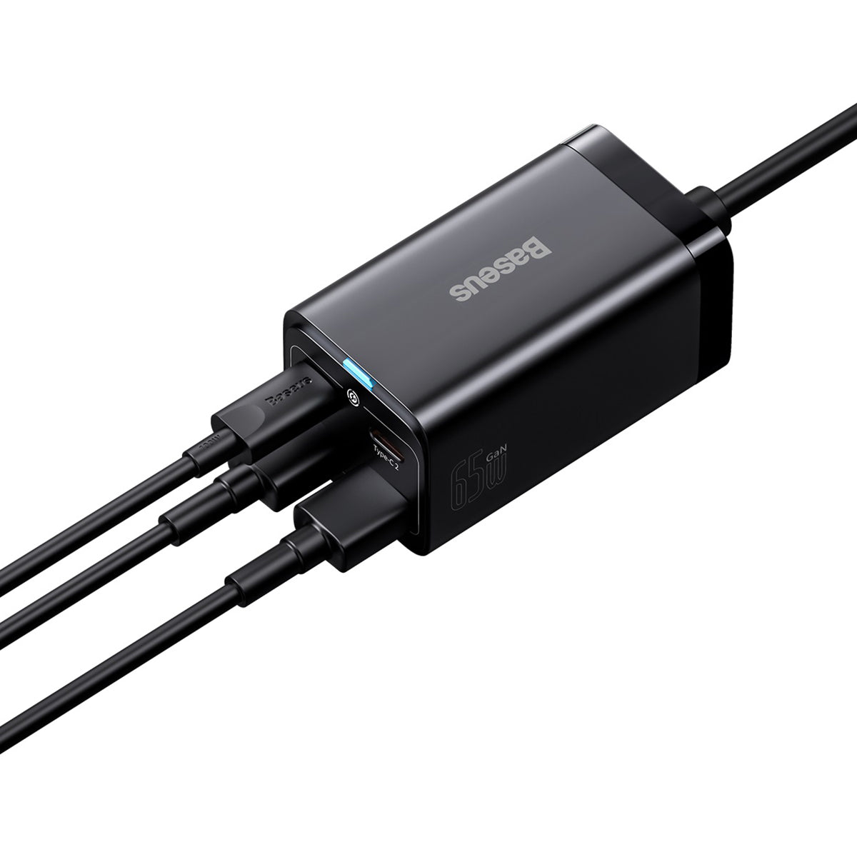 Baseus GaN3 Pro Ładowarka biurkowa 4-portowa 65W