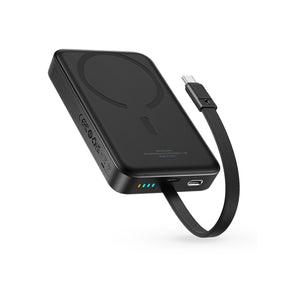Baseus Magnetic Power Bank 30W 10000mAh With Built-in USB-C Cable