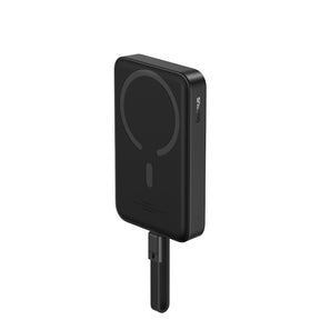 Baseus Magnetic Power Bank 30W 10000mAh With Built-in USB-C Cable Black