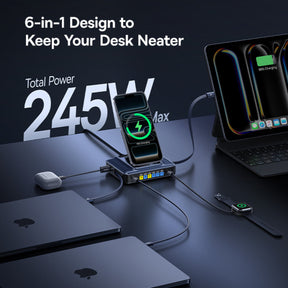 Baseus Nomos NH21 6-in-1 Desktop Charging Station 245W