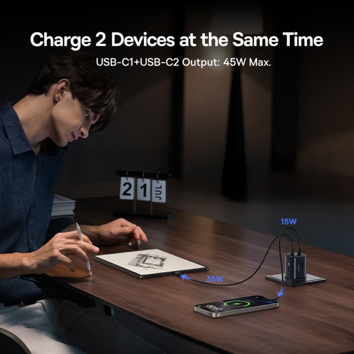 Baseus PicoGo AN13 Fast Charger 2C 45W