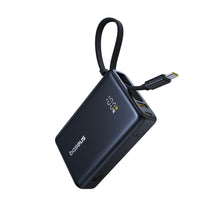 Baseus PicoGo Powerbank 45W 10000mAh z wbudowanym kablem czarny