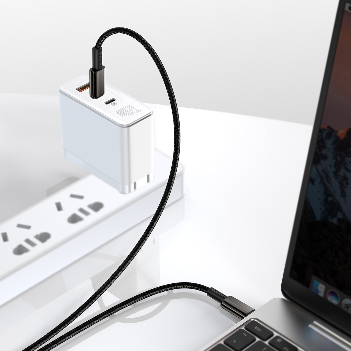 Baseus Tungsten Gold USB-C to USB-C Cable 100W