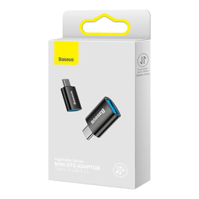 Adapter Baseus Ingenuity Series z USB-C do USB-A 10Gb/s