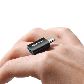 Adapter Baseus Ingenuity Series z USB-C do USB-A 10Gb/s