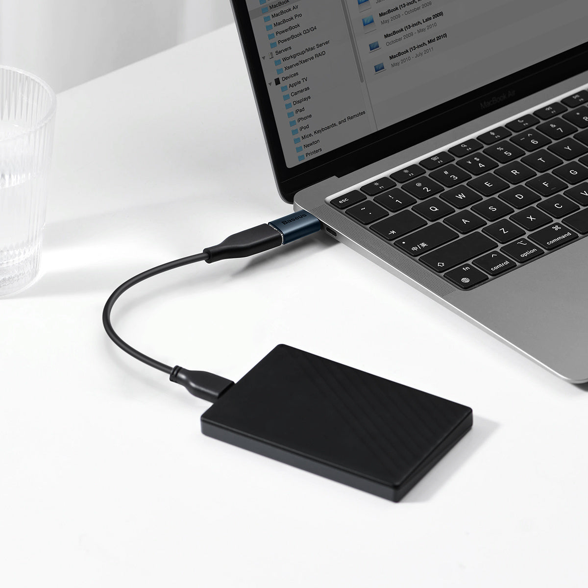 Adapter Baseus Ingenuity Series USB-C do USB-A 10Gb/s