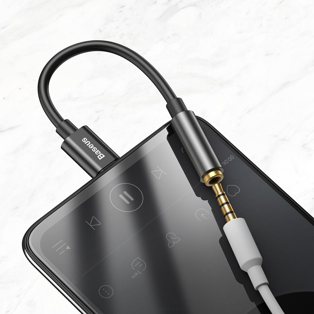 Adapter Baseus L54 do słuchawek USB-C / mini jack 3.5mm DAC 24 bit 48 KHz
