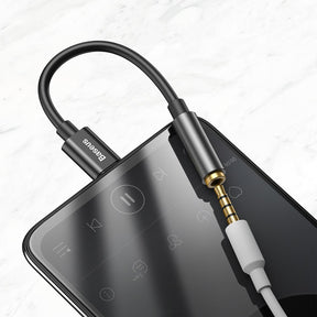 Adapter Baseus L54 do słuchawek USB-C / mini jack 3.5mm DAC 24 bit 48 KHz