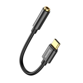 Adapter Baseus L54 do słuchawek USB-C / mini jack 3.5mm DAC 24 bit 48 KHz